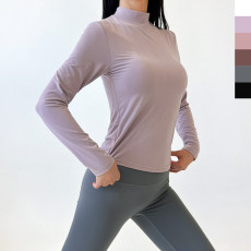 소프트 터치 반목폴라 티셔츠(패드탑내장형)