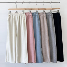 파스텔 와이드기모팬츠