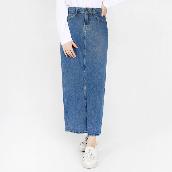 뒷트임롱청스커트