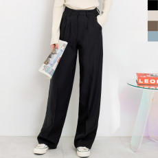 핀턱와이드팬츠