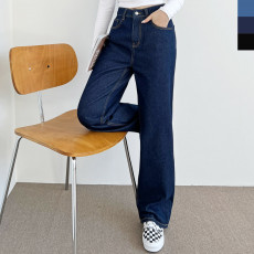 슬림와이드데님청바지