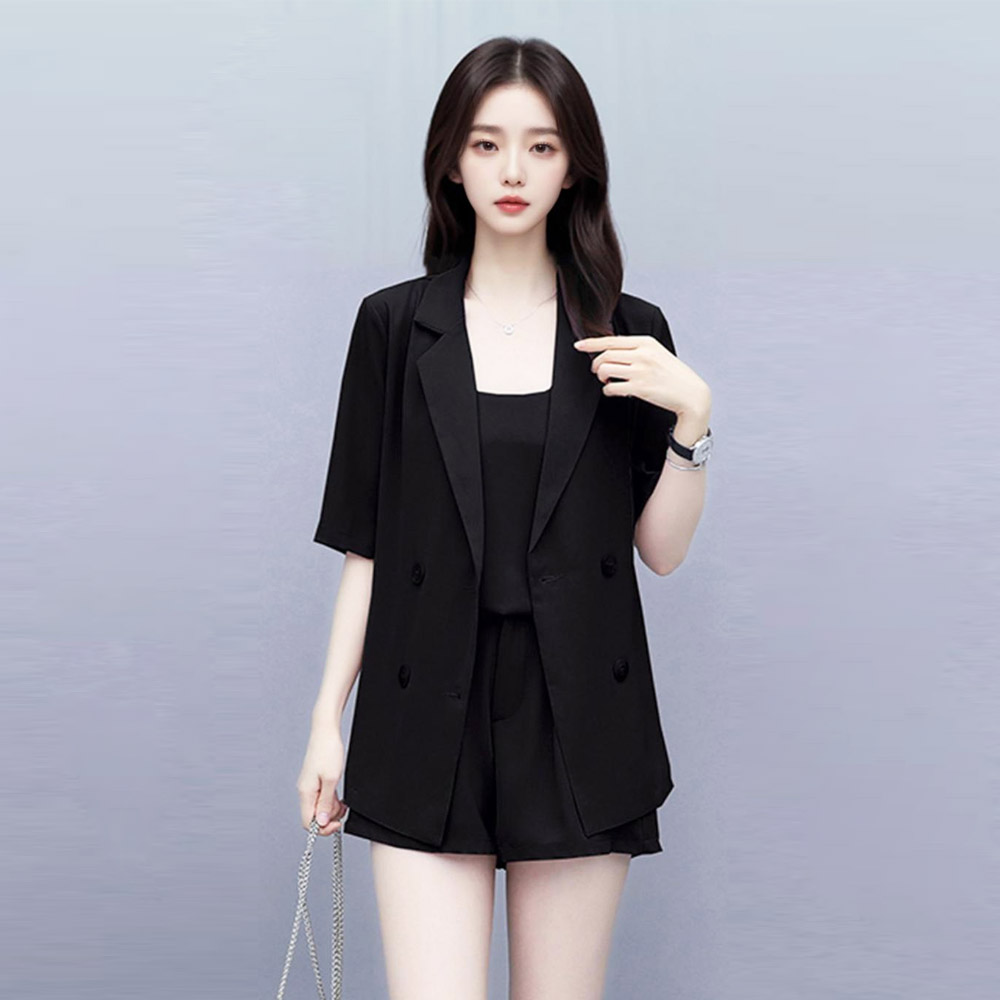 5부자켓_끈나시_뒷밴딩3부반바지_3세트