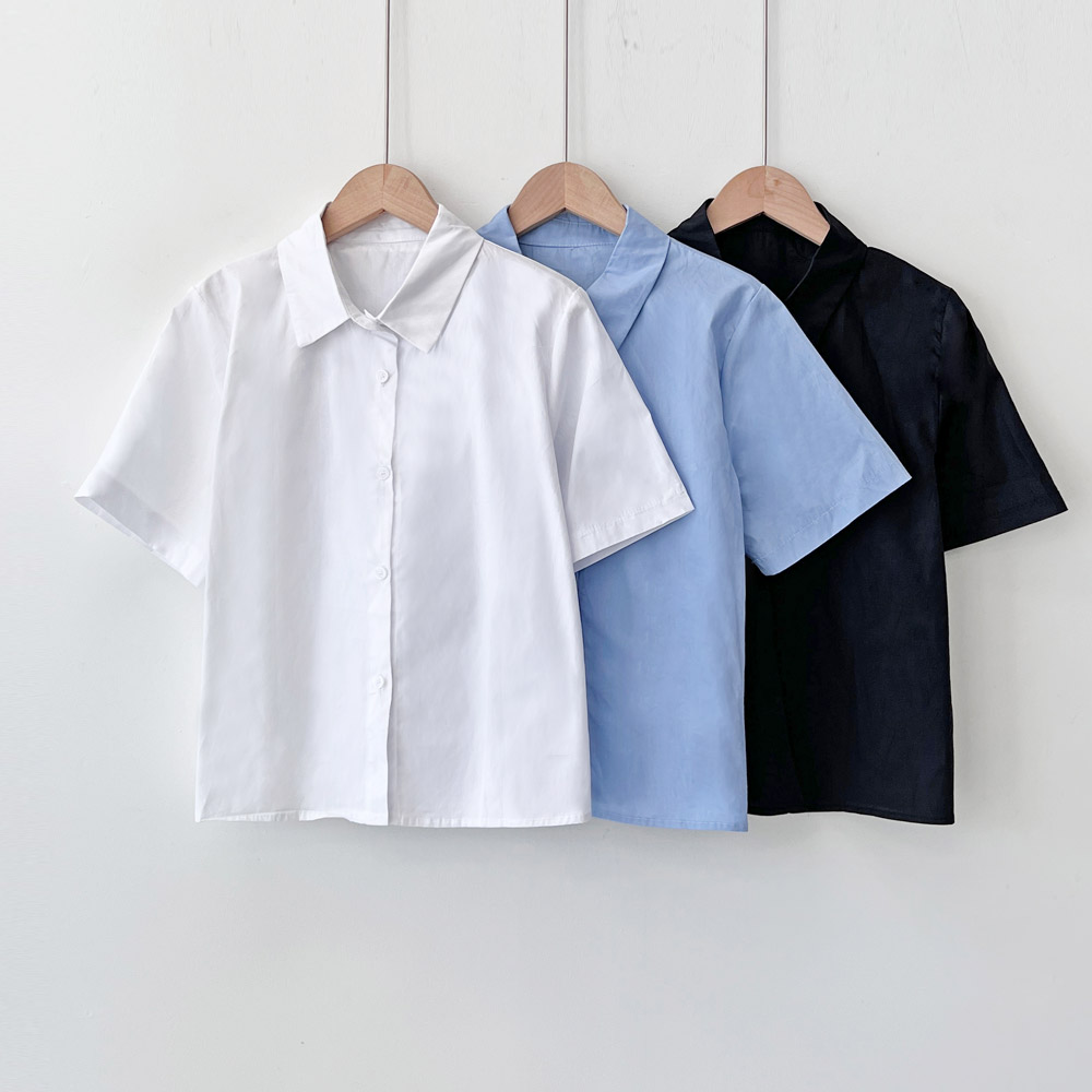 심플베이직 반팔셔츠