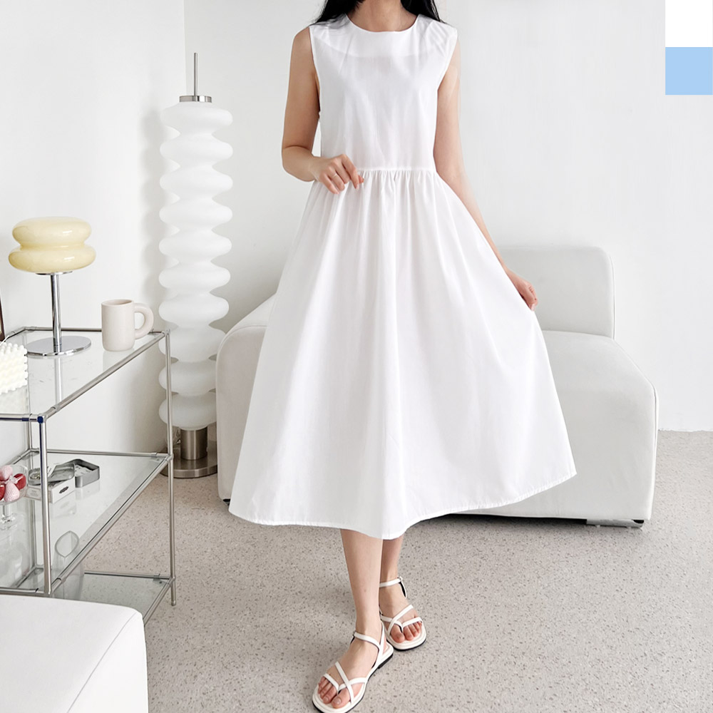 플레어 레이어드나시롱원피스