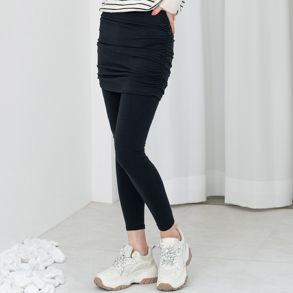 TR스판셔링치마레깅스