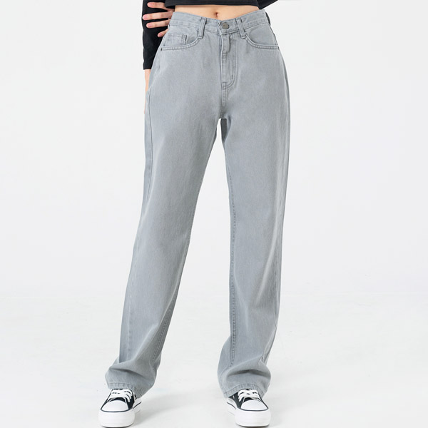 빅사이즈세미와이드청바지